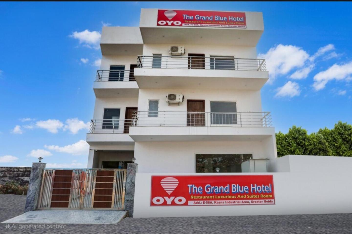 The Grand Blue Hotel Большая Нойда Экстерьер фото